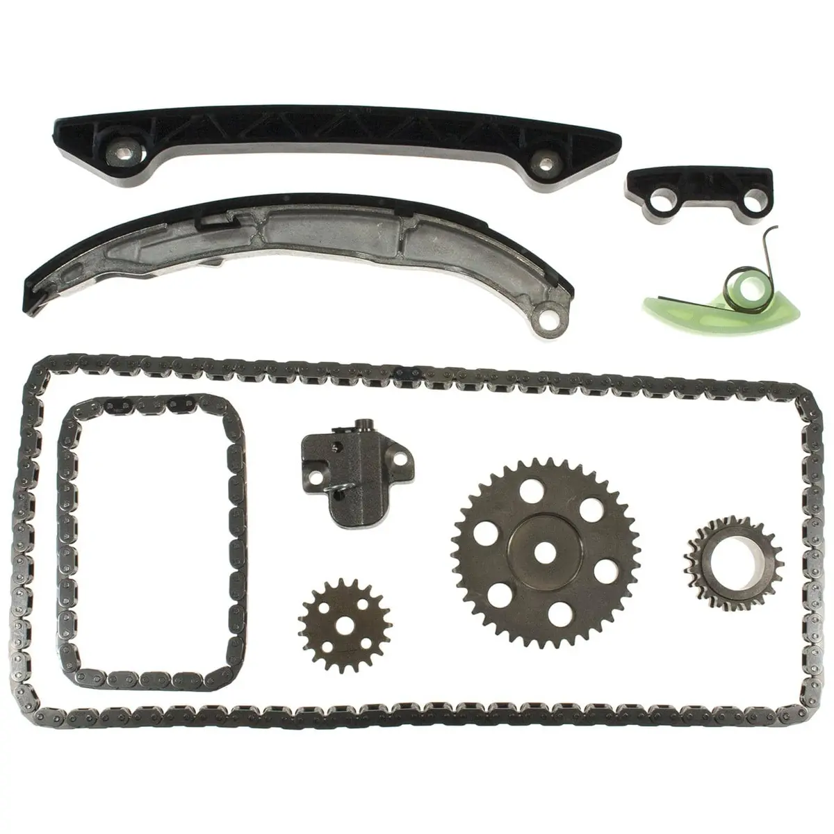 Melling 3-705Sa Timing Chain Kit – Premium Steel Components With Guide Rails 1