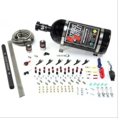 Nitrous Outlet Complete Nitrous Oxide System – Plate-Based, 100–300 Hp Tunable (00-10399-00) 1