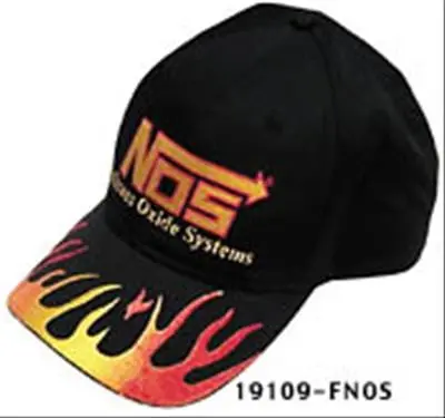 Nos Vintage-Style Flamed Baseball Cap – Logo Embroidered (19109-Fnos) 1