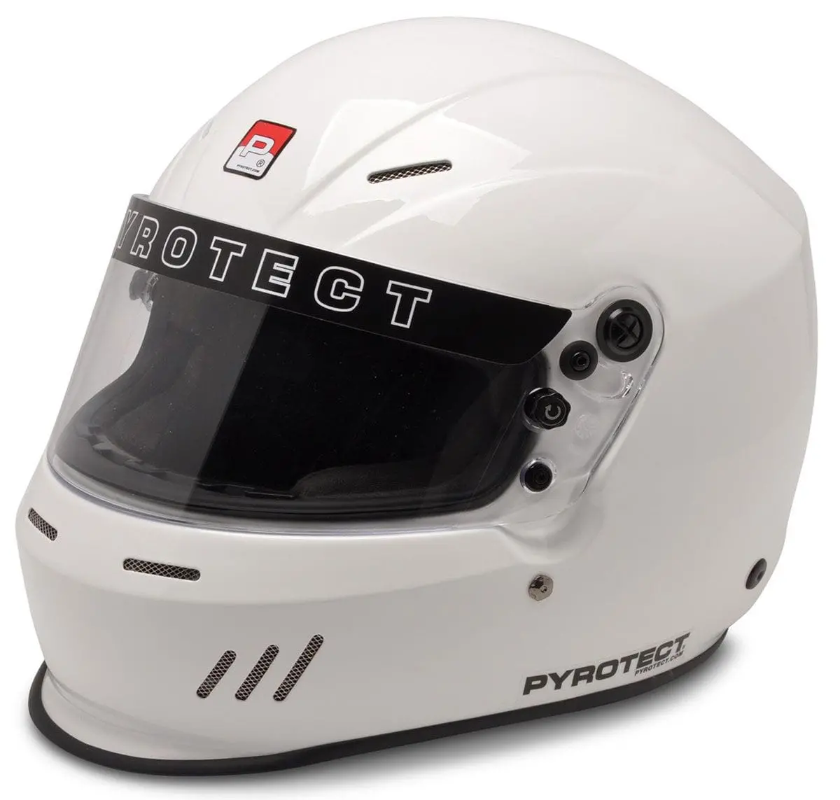 Pyrotect Pyhw610220 Ultrasport Helmet – White, Small, Duckbill Visor, Dot Certified 1