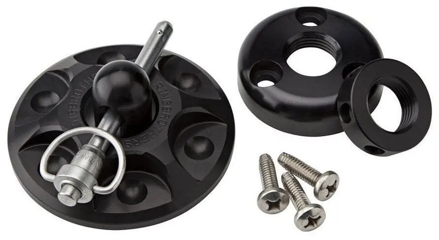 Black Billet Bonnet Pin Kit Ring50650-5511B – Secure Hood Retention 1