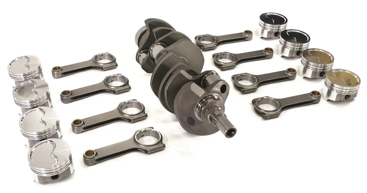 Scat Modern Muscle Rotating Assembly – Balanced Crank, Rods & Pistons (1-47800) 1