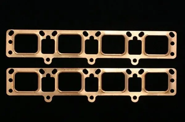 Pro Copper Sce-4066 Embossed Exhaust Header Gasket (2.525" X 2.050") 1