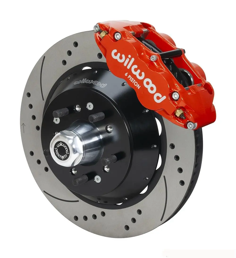 Wilwood 140-14841-Dr Forged Superlite 6R Front Brake Race Kit – Big Brake Upgrade 1