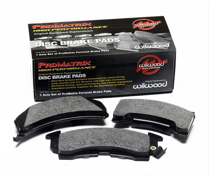 Wilwood Promatrix Brake Pads – High-Performance Street & Track Use 1