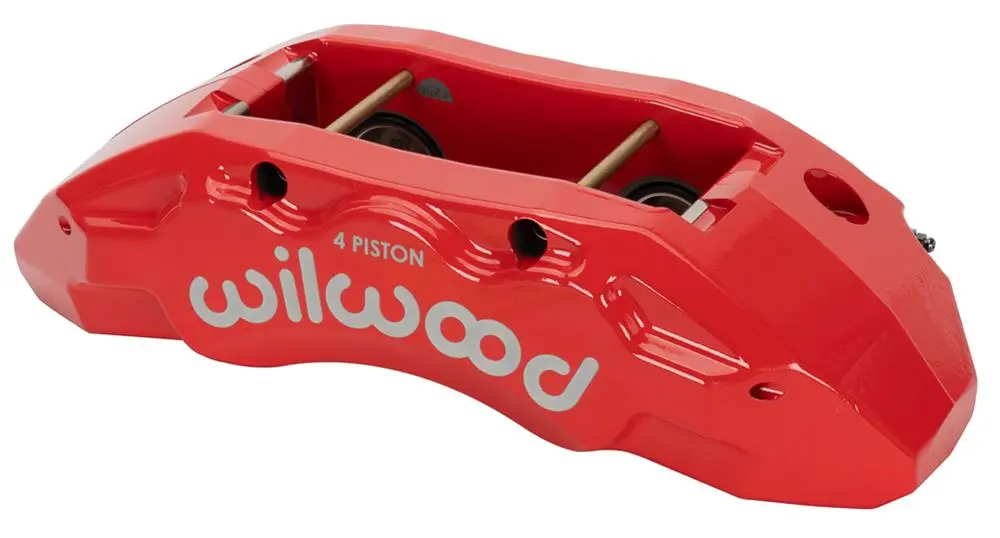 Wilwood Tx4R Forged Radial-Mount 4-Piston Calipers - 120-16731-Rd 1
